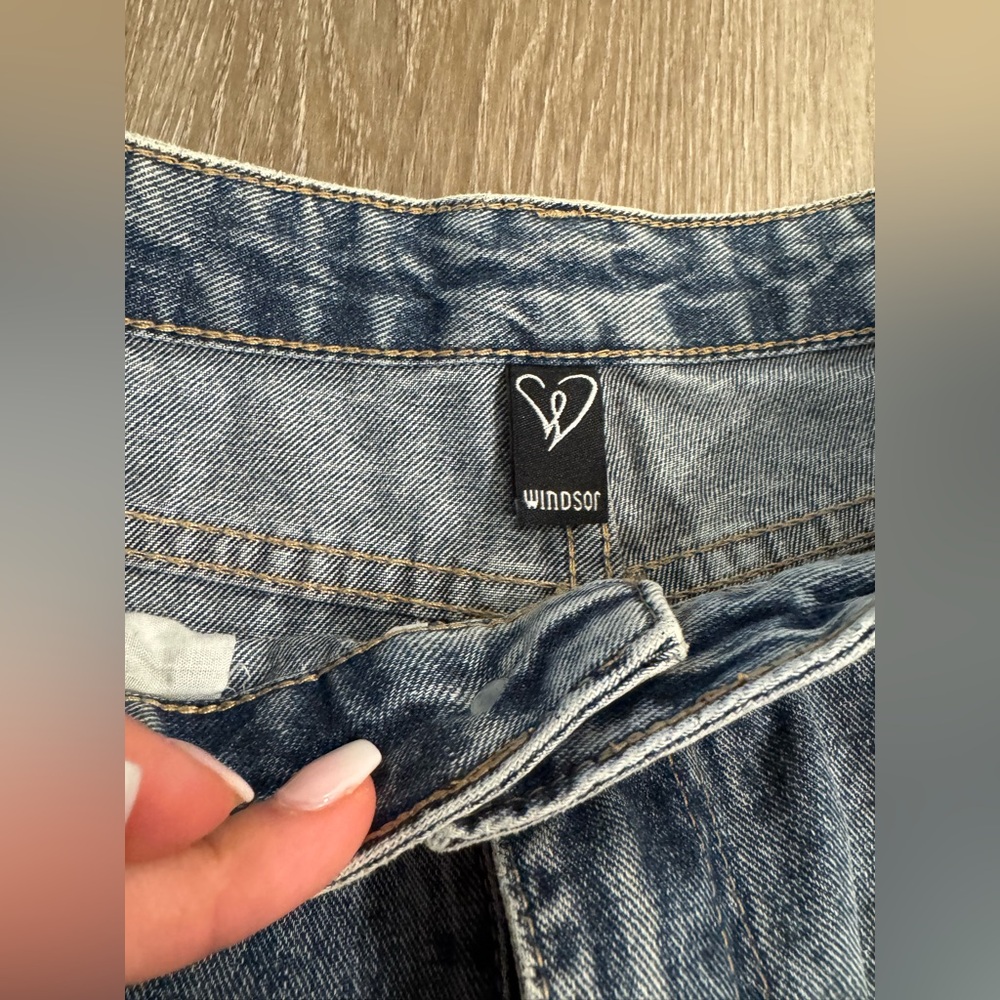 Windsor Rhinestone Fringe Shorts - Picture 2 of 3